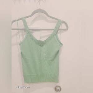 INC International Concepts Light Green Camisole